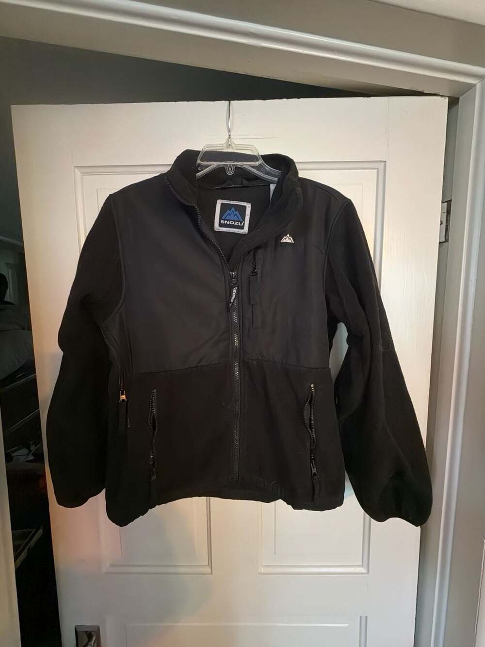 Snozu Full-Zip Fleece and Nylon Paneled Jacket
